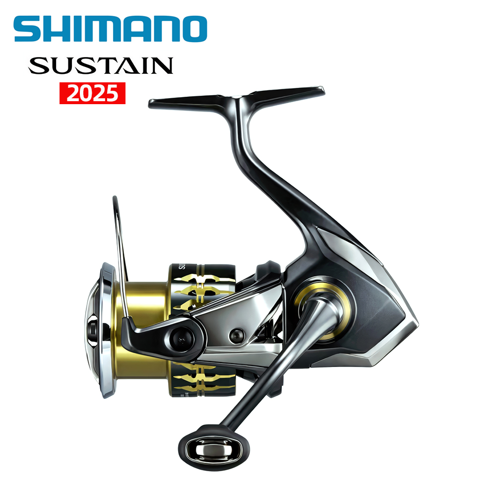 Abu Garcia Reel Revo - NEUE 25 SHIMANO SUSTAIN Spinn-Angelrolle 3+1BB