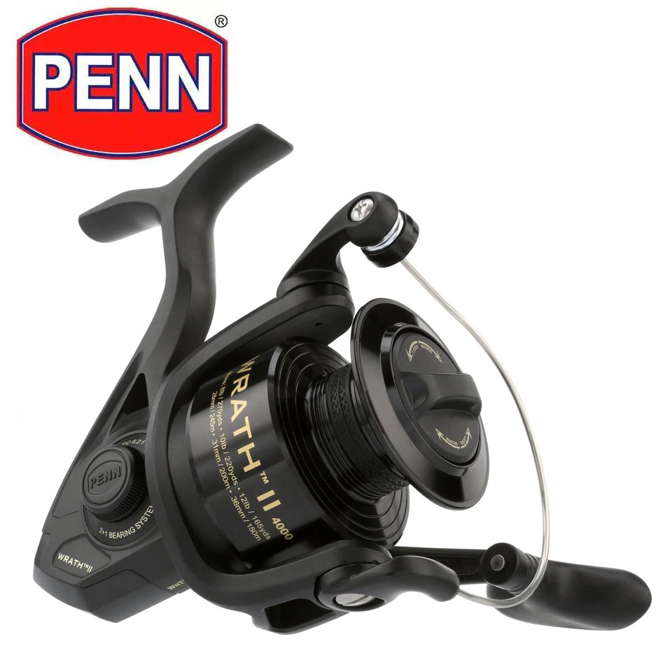Penn Reel Fierce - PENN WRATH II Spinnrolle 2500-8000 Leichter,