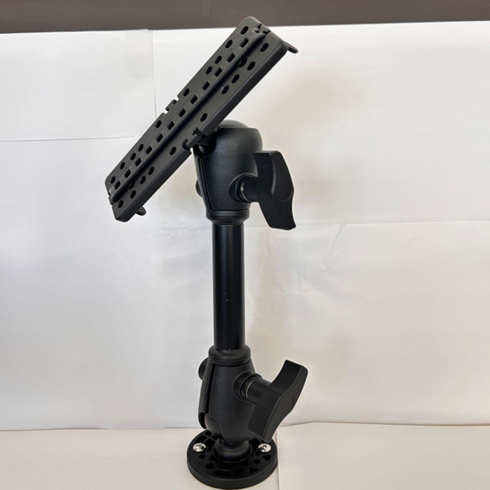 Fishing Kayak Fish Finder Mount - Fischfinder-Halterung: Verstellbare Monitorhalterung mit vorgebohrter Platte