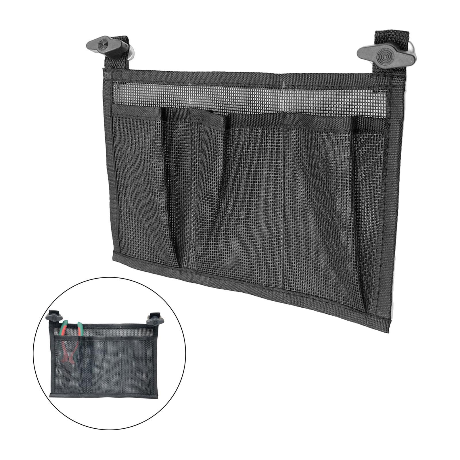 Fishing Kayak Storage Bag - 24x17cm Solide Kajak Kanu Mesh Aufbewahrungstasche