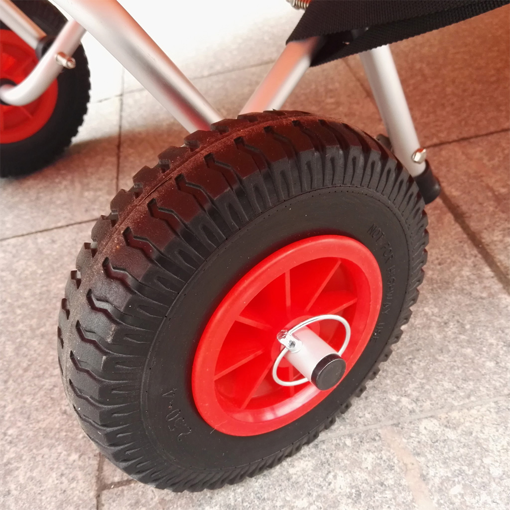 Pannensicheres Reifenrad zum E – Fishing Kayak Cart Bewertung und Preis