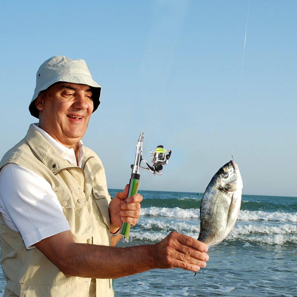 Tragbare Fischförmige Angelrut – Penn Reel Fierce Bewertung und Preis