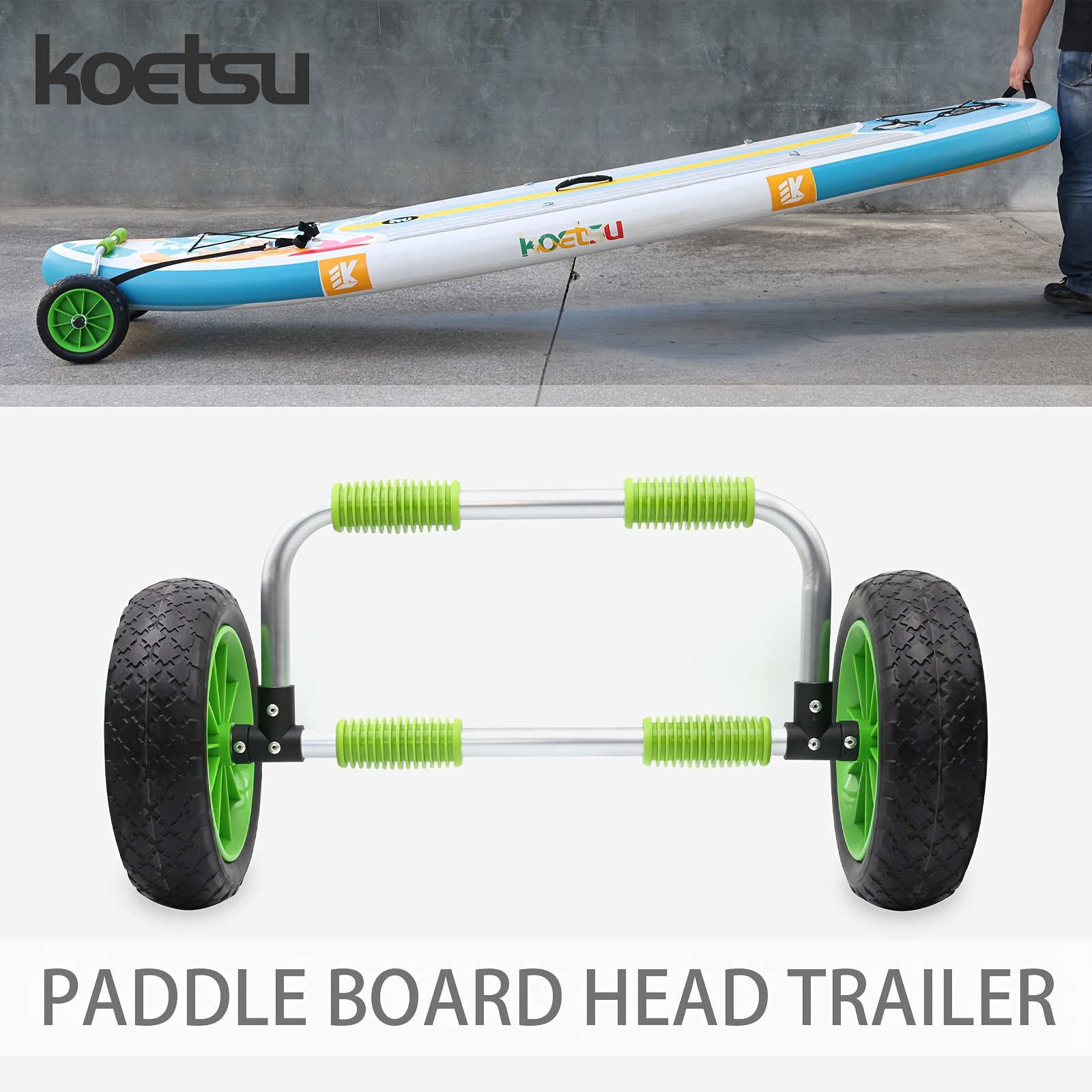KOETSU Paddleboard-Transportwa – Fishing Kayak Cart Bewertung und Preis