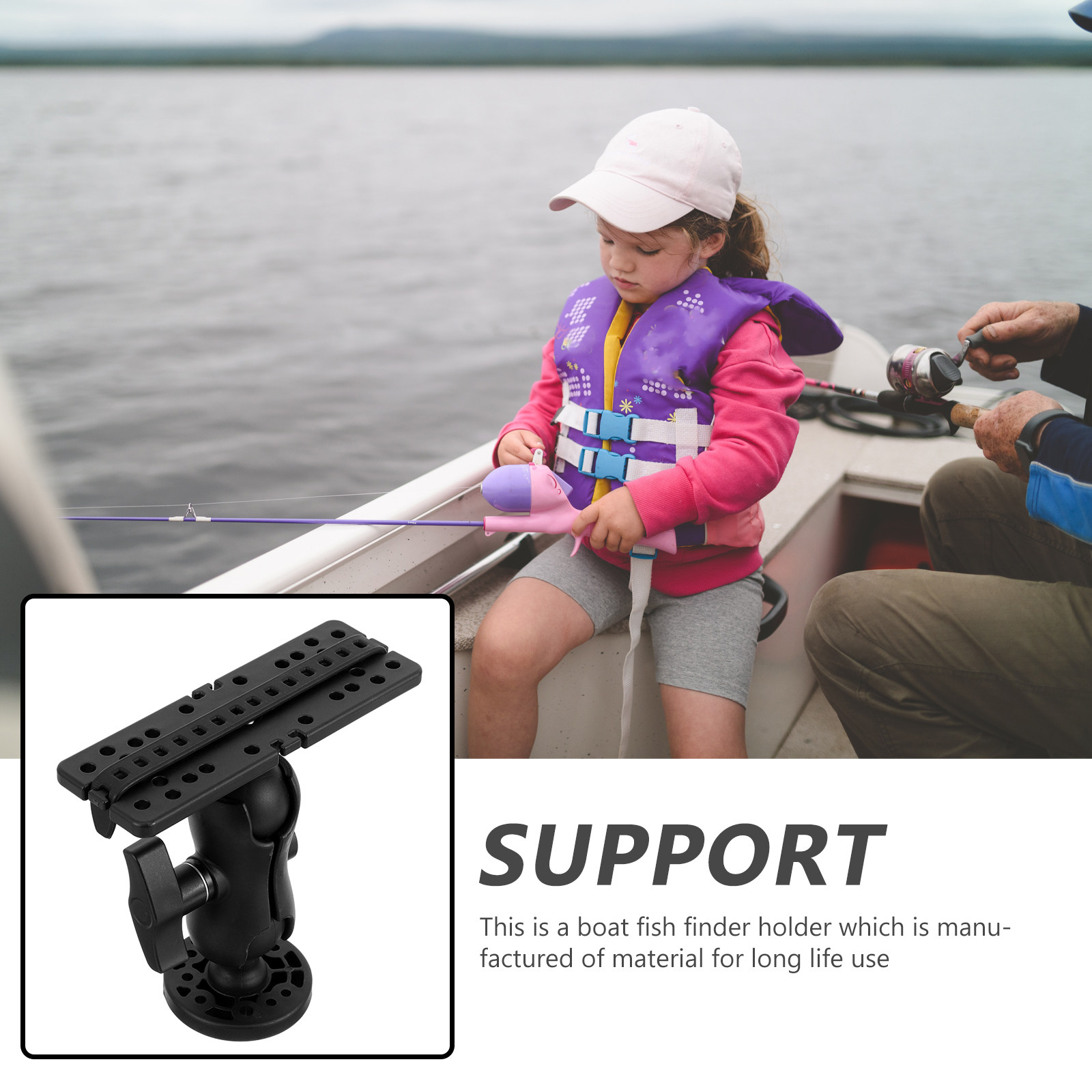 Robuste Fischfinder-Halterung  – Fishing Kayak Fish Finder Mount Bewertung und Preis