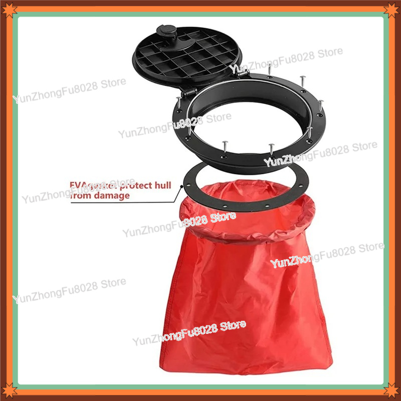 6-Zoll-Deckplatten-Set, Kajak- – Fishing Kayak Storage Bag Bewertung und Preis