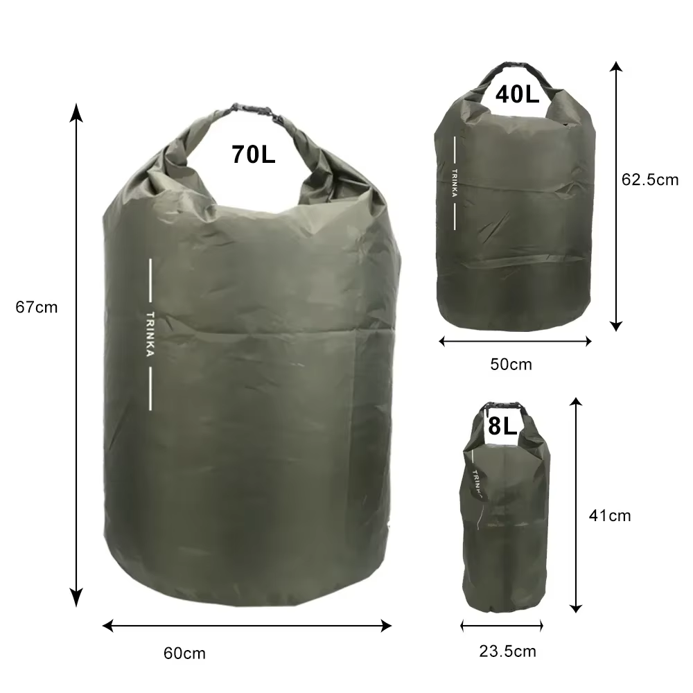 8L 40L 70L wasserdichter Roll- – Fishing Kayak Storage Bag Bewertung und Preis