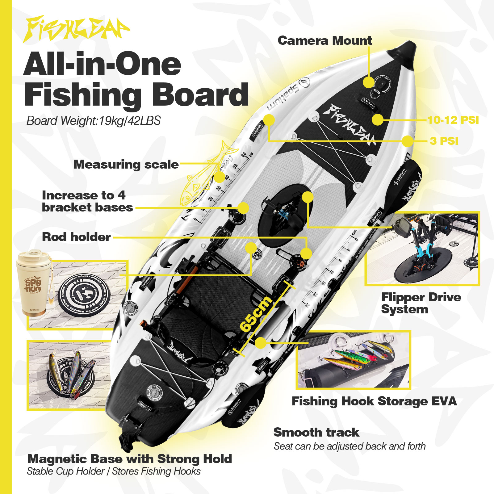 Spatium 11,5 Fuß aufblasbares  – Fishing Kayak Seat Bewertung und Preis
