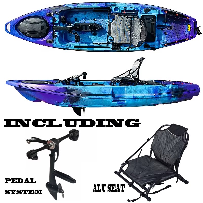 Professionelles Pedalbetrieben – Fishing Kayak Sit In Bewertung und Preis