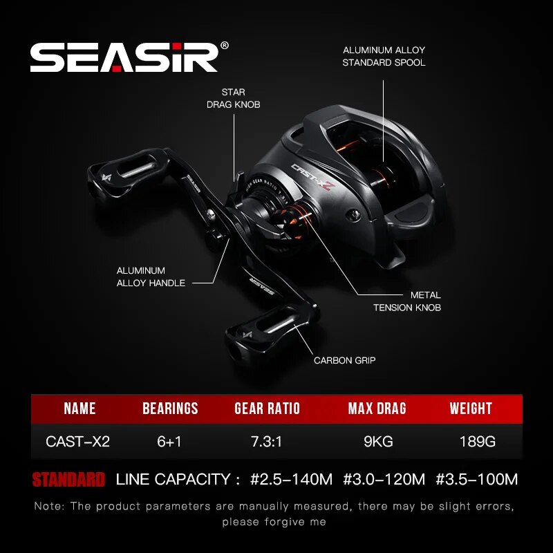 Seasir guss x2 baitcasting rol – Kastking Reel Zephyr Bewertung und Preis
